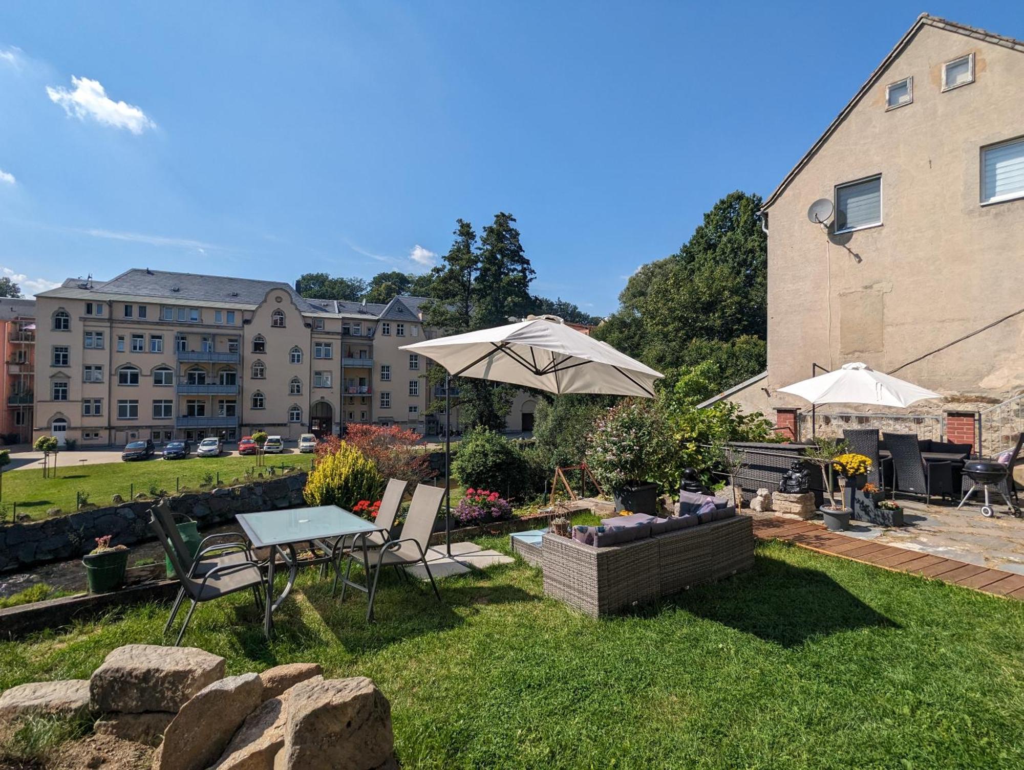 Hw3 - Urlaubsmagie - Helle, Grosse Wohnung Mit Pool Sebnitz Exterior foto