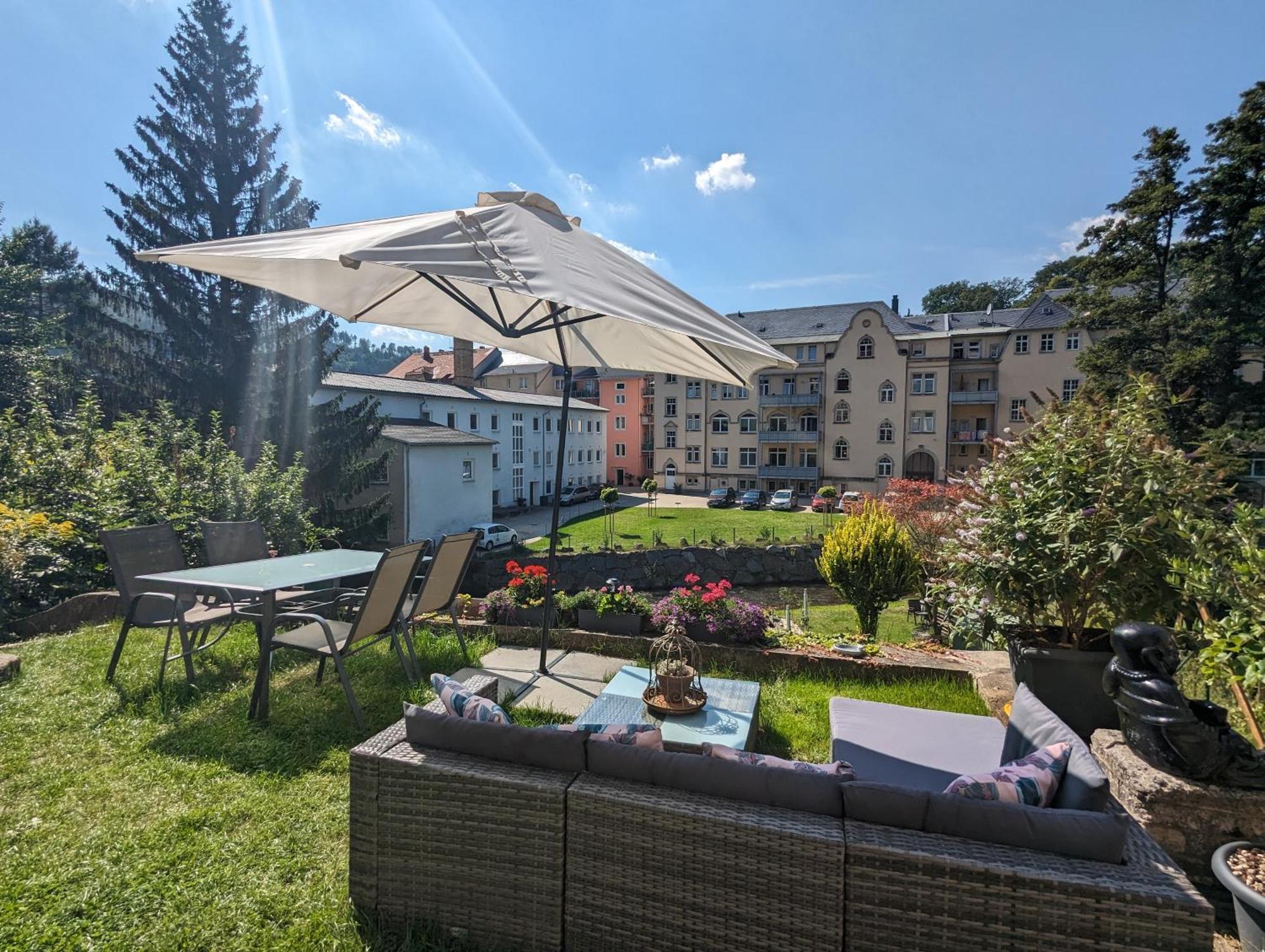 Hw3 - Urlaubsmagie - Helle, Grosse Wohnung Mit Pool Sebnitz Exterior foto