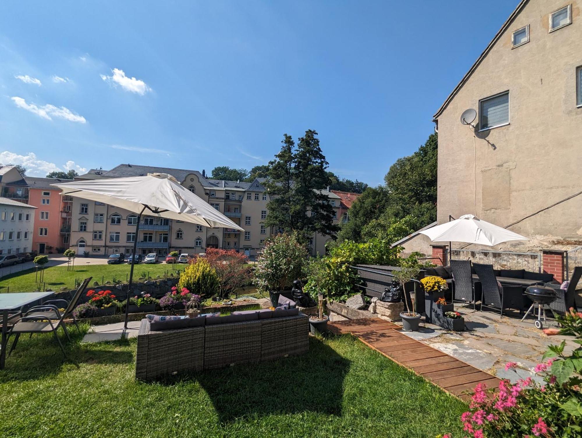 Hw3 - Urlaubsmagie - Helle, Grosse Wohnung Mit Pool Sebnitz Exterior foto