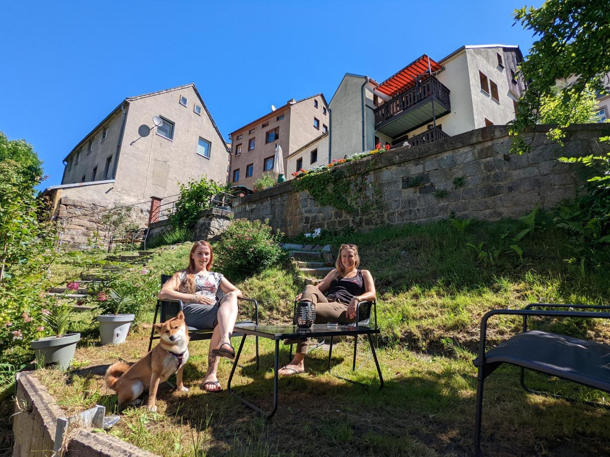 Hw3 - Urlaubsmagie - Helle, Grosse Wohnung Mit Pool Sebnitz Exterior foto