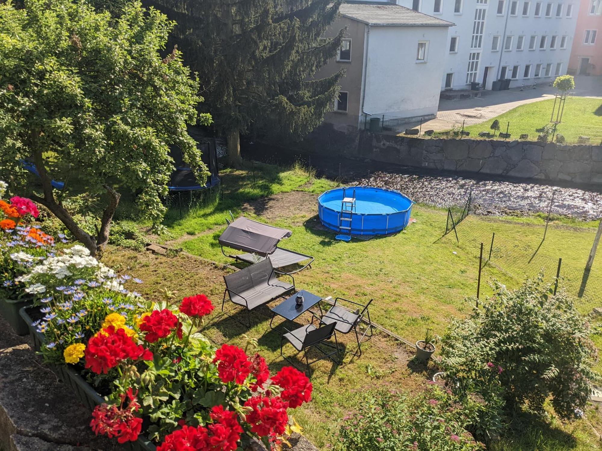 Hw3 - Urlaubsmagie - Helle, Grosse Wohnung Mit Pool Sebnitz Exterior foto