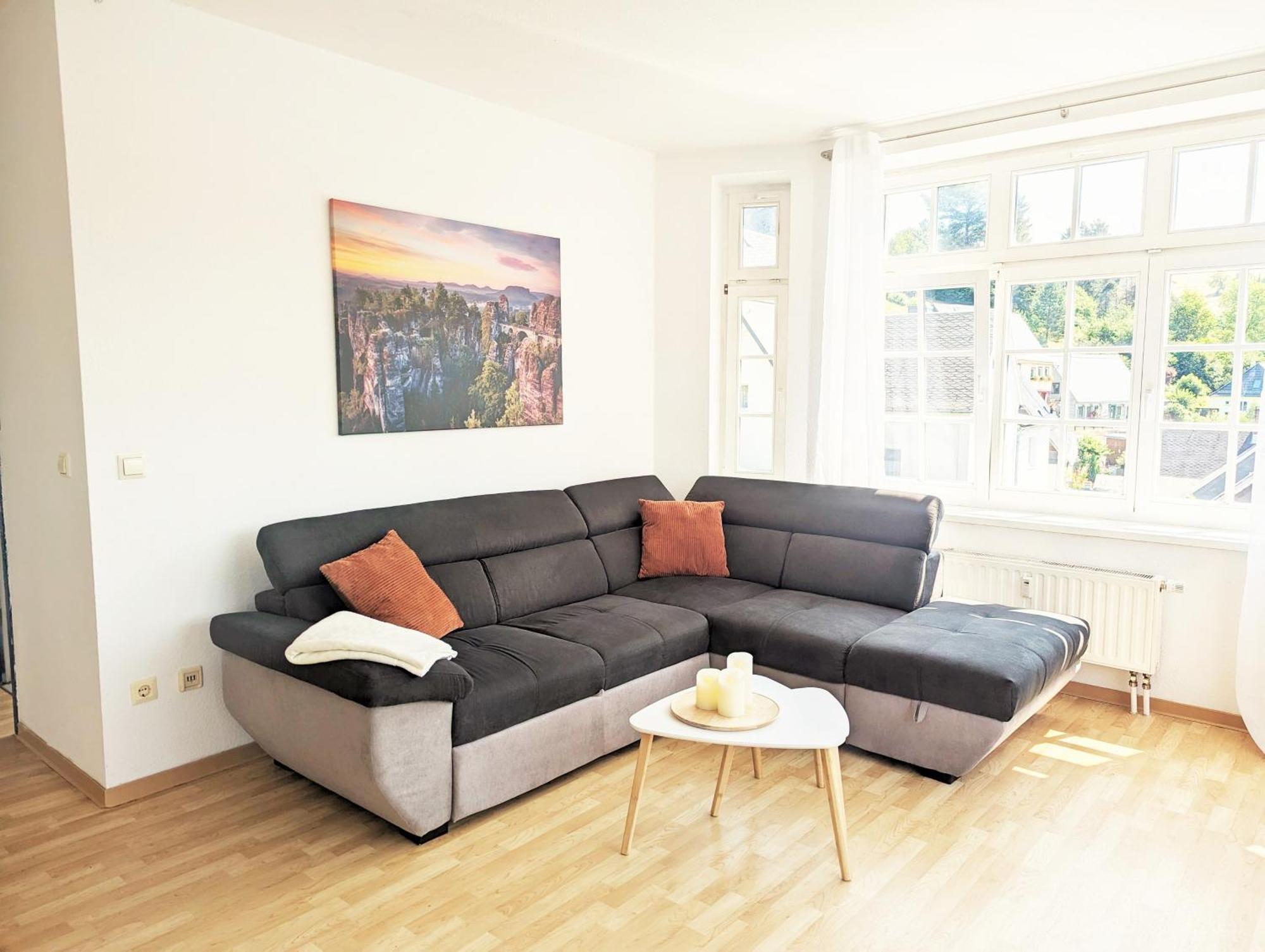 Hw3 - Urlaubsmagie - Helle, Grosse Wohnung Mit Pool Sebnitz Exterior foto